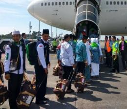 Ilustrasi akhir Mei kloter pertama calon jemaah haji Riau berangkat ke Arab Saudi (foto/int)